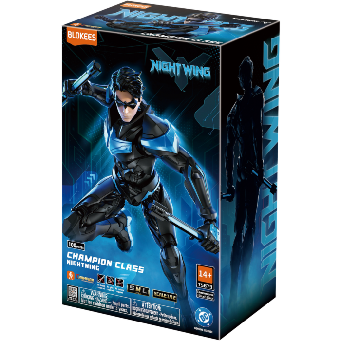 DC Comics - Nightwing 03 Champion Class Articulated Model Kit - product image 1 | Mighty Toys Australia