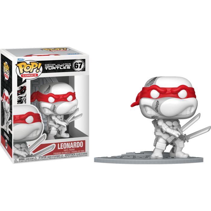 Teenage Mutant Ninja Turtles - Leonardo (Battle Damaged) (Comic Deco) Pop! Vinyl Figure - product image 1 | Mighty Toys