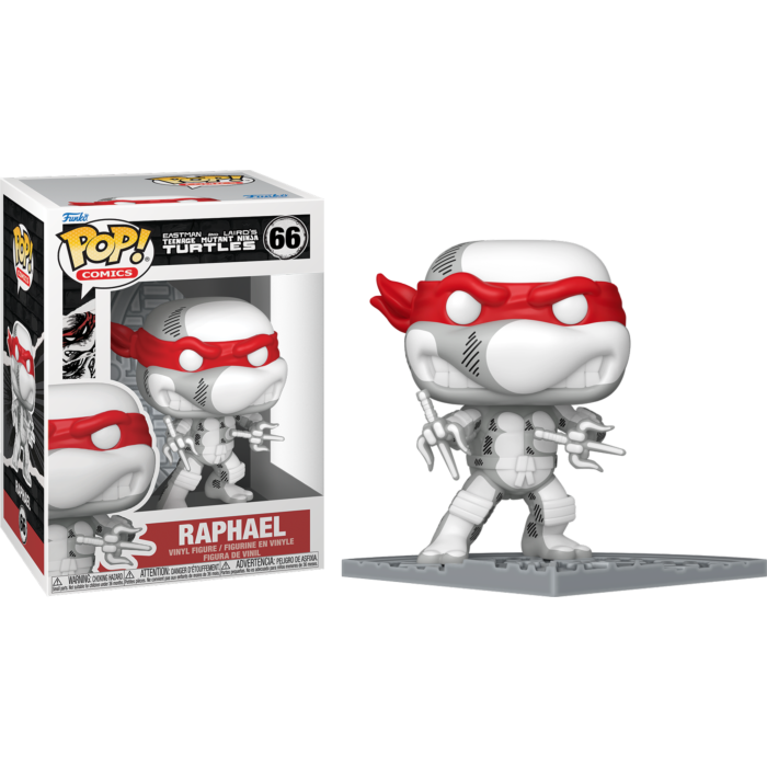Teenage Mutant Ninja Turtles - Raphael (Battle Damaged) (Comic Deco) Pop! Vinyl Figure - product image 1 | Mighty Toys