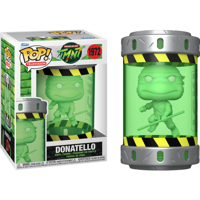 Teenage Mutant Ninja Turtles - Donatello (Ooze Canister) Pop! Vinyl Figure - product image 1 | Mighty Toys Australia