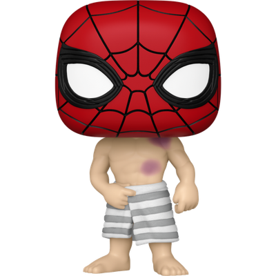 Spider-Man: Brand New Day (2026) - Spider-Man with Towel Pop! Vinyl Figure - product image 1 | Mighty Toys Australia