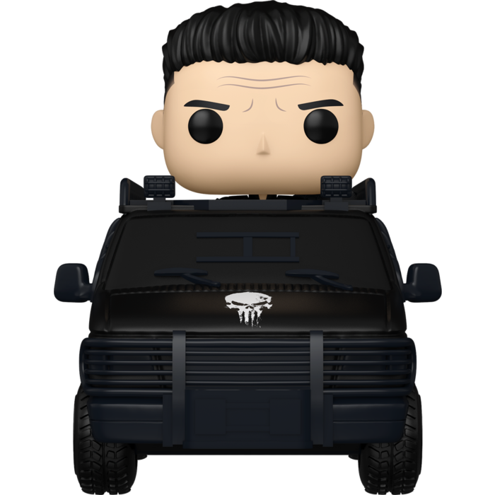 Spider-Man: Brand New Day (2026) - Punisher with Van Pop! Rides Vinyl Figure - product image 1 | Mighty Toys Australia