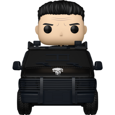 Spider-Man: Brand New Day (2026) - Punisher with Van Pop! Rides Vinyl Figure - product image 1 | Mighty Toys Australia