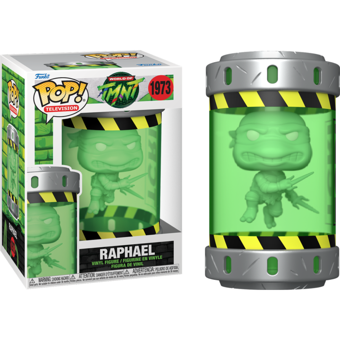 Teenage Mutant Ninja Turtles - Raphael (Ooze Canister) Pop! Vinyl Figure - product image 1 | Mighty Toys Australia