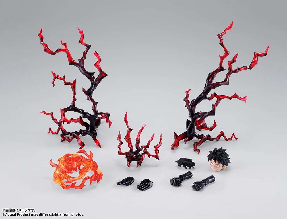 S.H.Figuarts MONKEY.D.LUFFY -TWO YEARS LATER- OPTION PARTS SET - product image 1 | Mighty Toys Australia