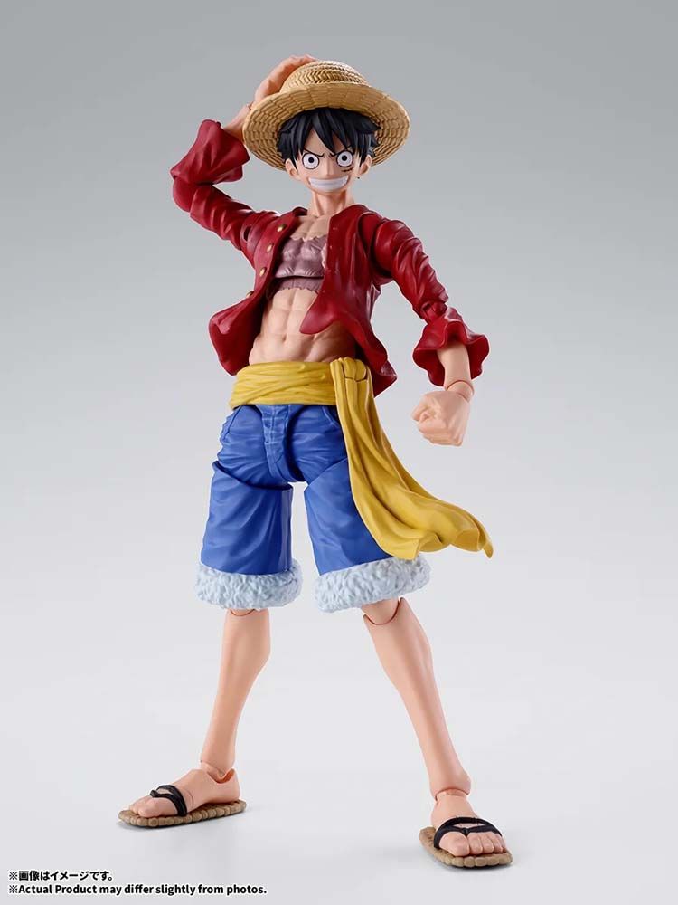 S.H.Figuarts MONKEY.D.LUFFY -TWO YEARS LATER- - product image 1 | Mighty Toys Australia