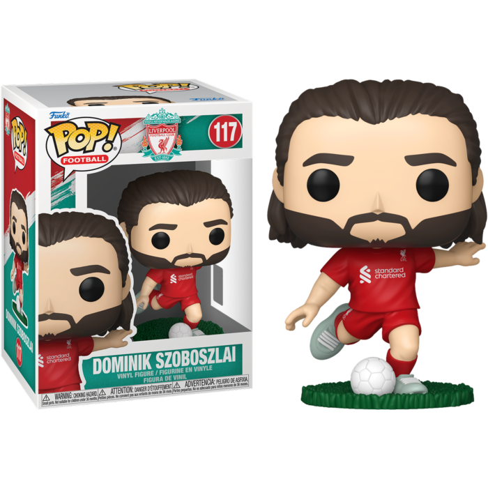 Football (Soccer): Liverpool - Dominik Szoboszlai Pop! Vinyl Figure - product image 1 | Mighty Toys Australia