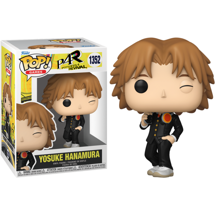 Persona 4 Revival - Yosuke Hanamura Pop! Vinyl Figure - product image 1 | Mighty Toys Australia