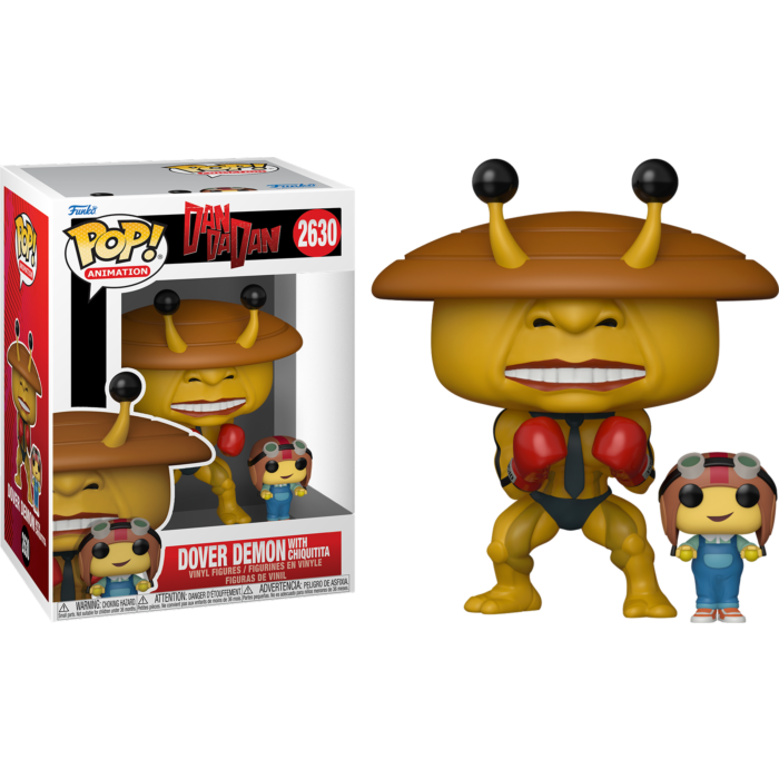 Dandadan - Dover Demon with Chiquitita Pop! Vinyl Figure - product image 1 | Mighty Toys Australia
