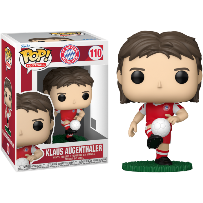 Football (Soccer): Bayern Munich - Klaus Augenthaler Pop! Vinyl Figure - product image 1 | Mighty Toys Australia