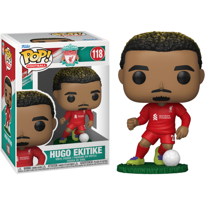 Football (Soccer): Liverpool - Hugo Ekitike Pop! Vinyl Figure - product image 1 | Mighty Toys Australia