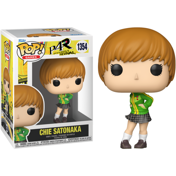 Persona 4 Revival - Chie Satonaka Pop! Vinyl Figure - product image 1 | Mighty Toys Australia