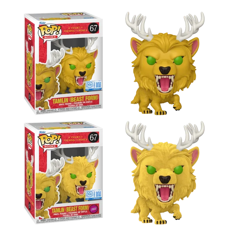 A Court of Thorns and Roses - Tamlin (Beast Form) Chase Pop! Vinyl Figure - Bundle of 2 (set of 2 Pop!)