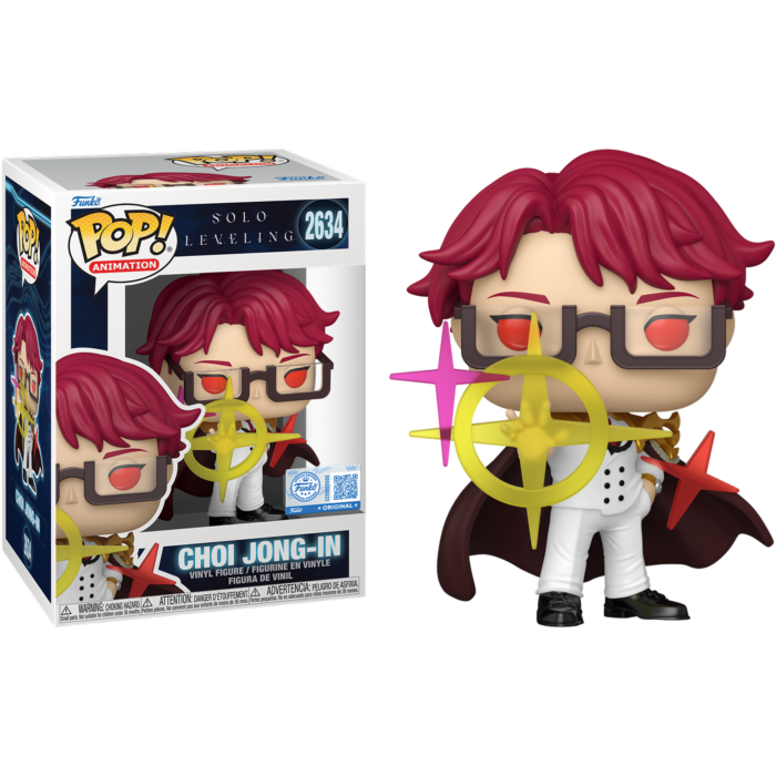 Solo Leveling - Choi Jong-In (Fire Magic) Chase Pop! Vinyl Figure - Bundle of 6 (set of 6 Pops) - product image 1 | Mighty