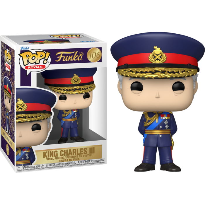Royal Family - King Charles III Chase Pop! Vinyl Figure - Bundle of 2 (set of 2 Pop!) - product image 1 | Mighty Toys
