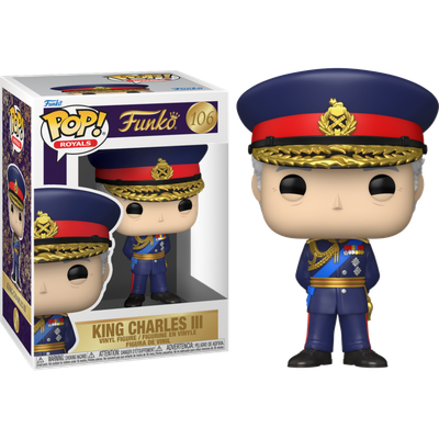 Royal Family - King Charles III Chase Pop! Vinyl Figure - Bundle of 2 (set of 2 Pop!) - product image 1 | Mighty Toys