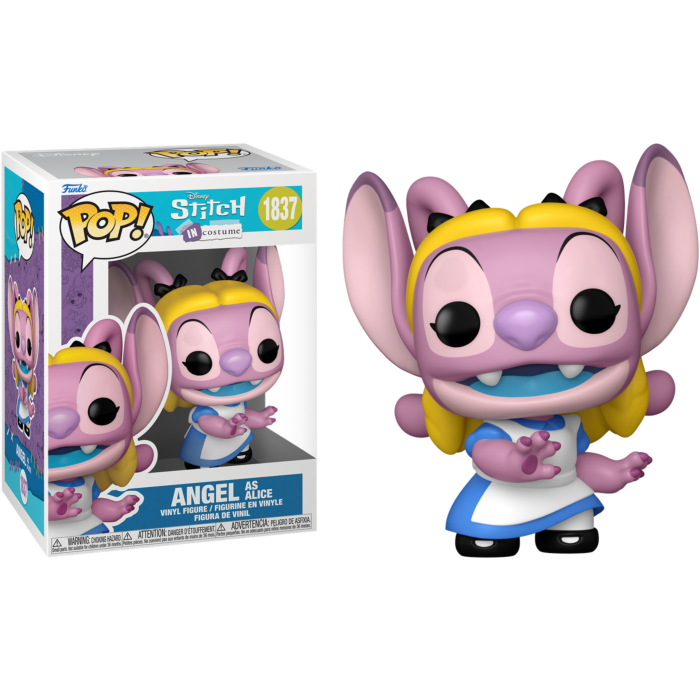Disney: Stitch in Costume - Angel as Alice Pop! Vinyl Figure - product image 1 | Mighty Toys Australia