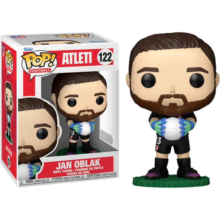 Football (Soccer): Atletico Madrid - Jan Oblak Pop! Vinyl Figure - product image 1 | Mighty Toys Australia