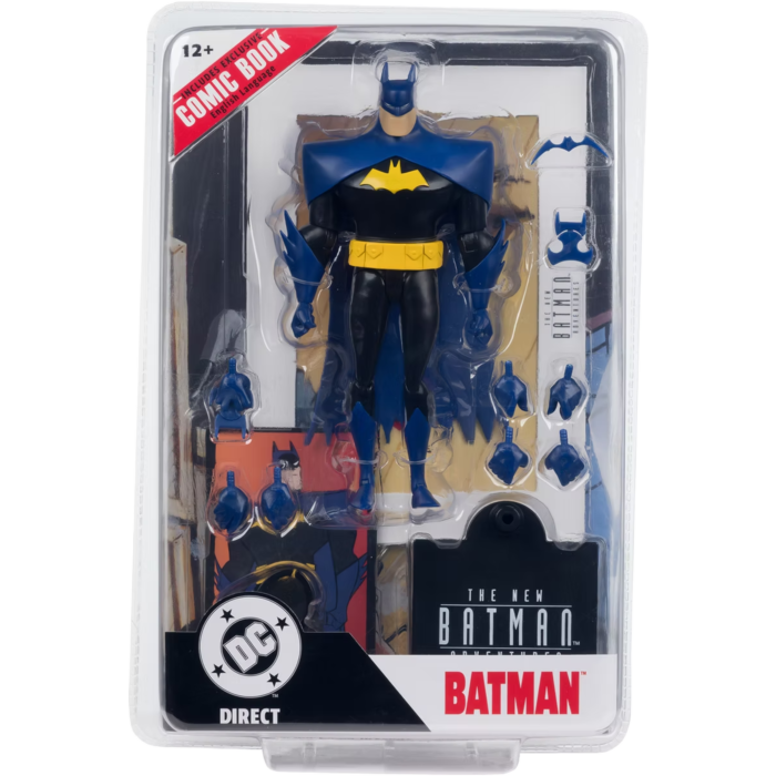 The New Batman Adventures (1997) - Batman (Batman: Gotham Adventures #31) Page Punchers 7" Scale Action Figure with Comic