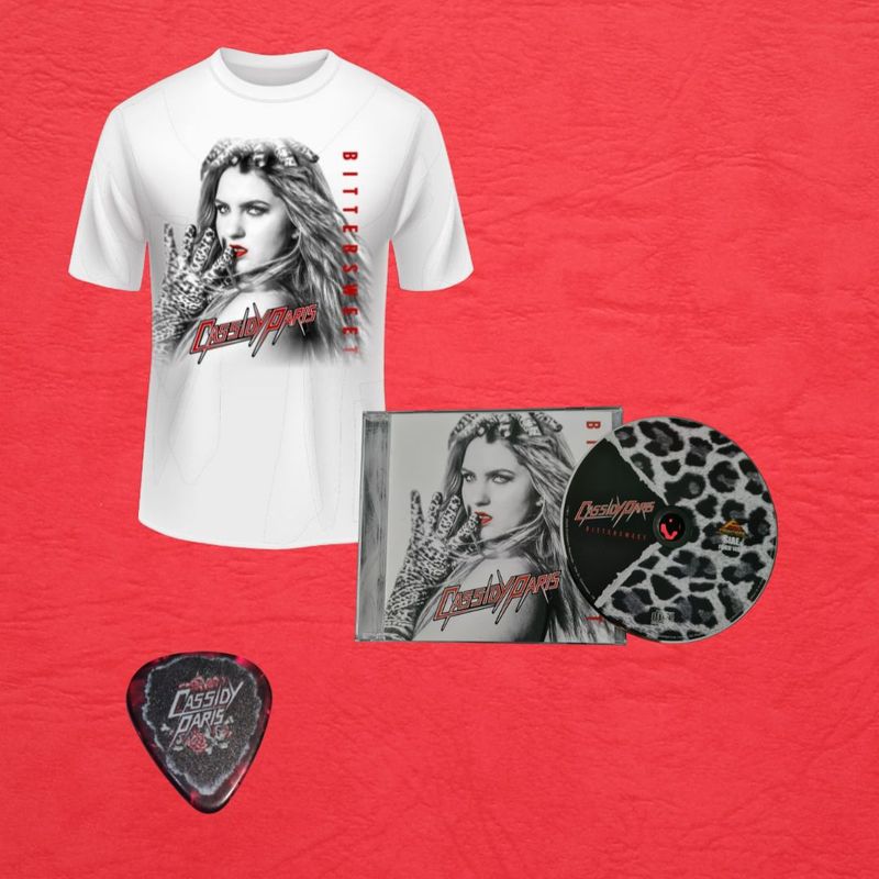 BIttersweet signed cd, t shirt & limited edition guitar plectrum (worldwide postage) BIttersweet signed cd, t shirt & limited edition guitar plectrum (worldwide postage)