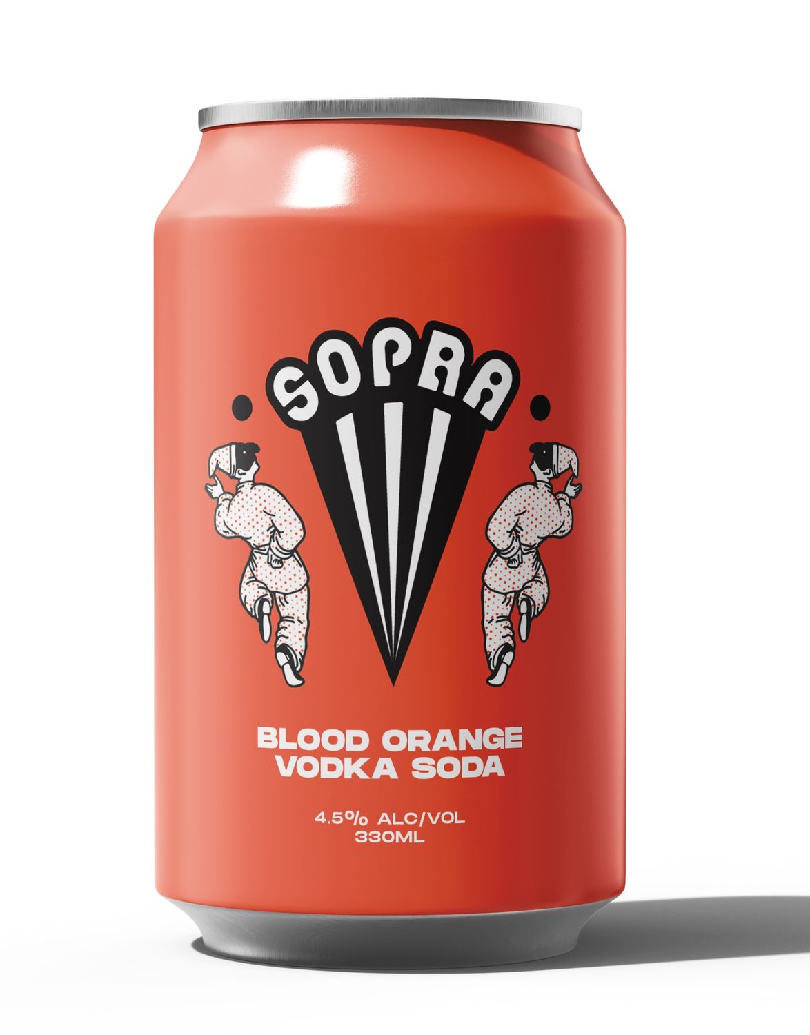 Sopra Blood Orange Vodka Soda (Slab)