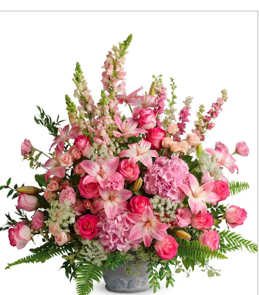 Fresh Flower Funeral Sympathy Arrangement