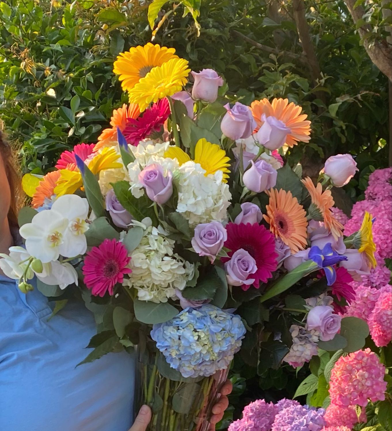 Seasonal Fresh Flower Vase Arrangement