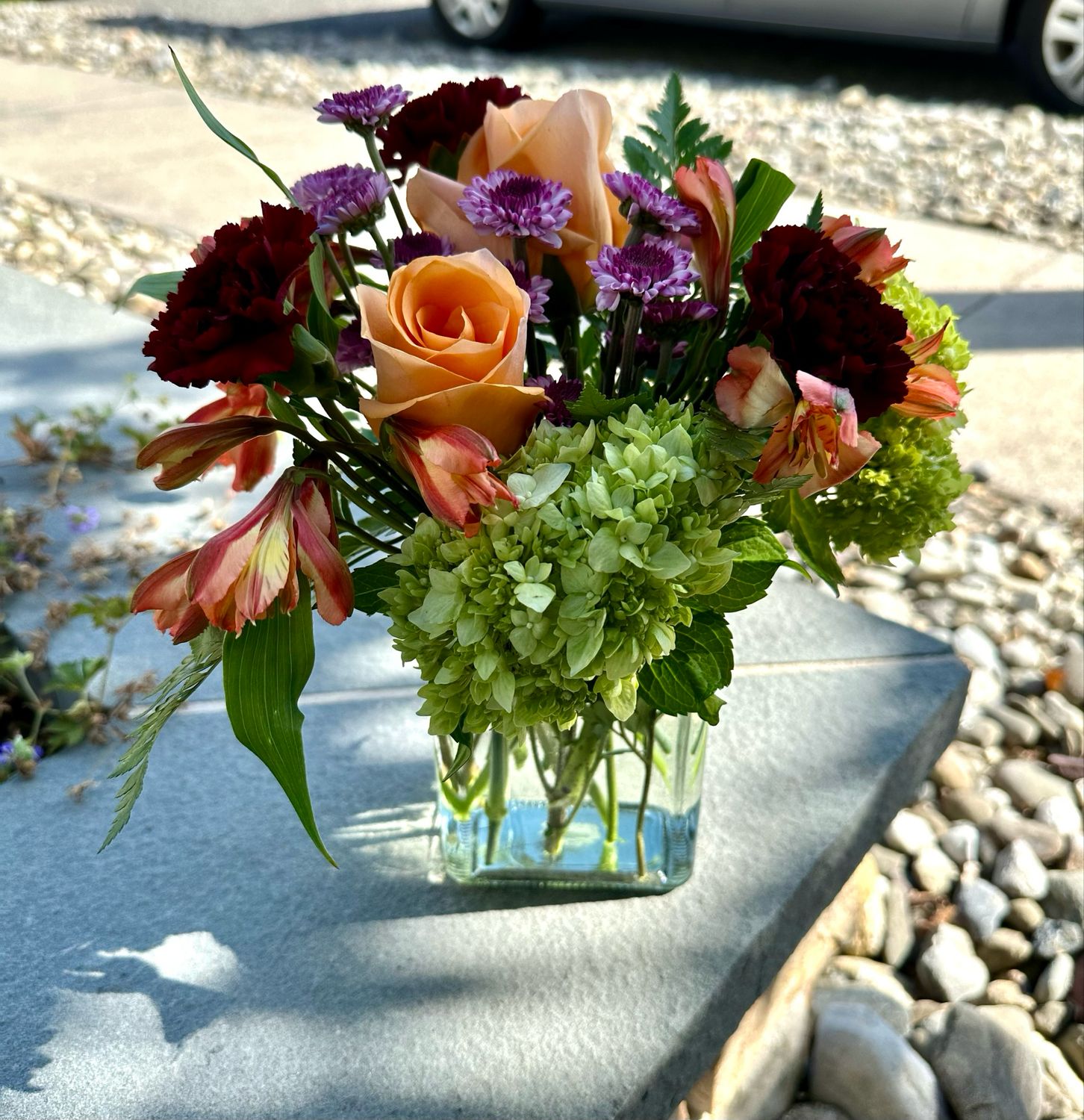 $60 Seasonal Fresh Flower Vase Arrangement