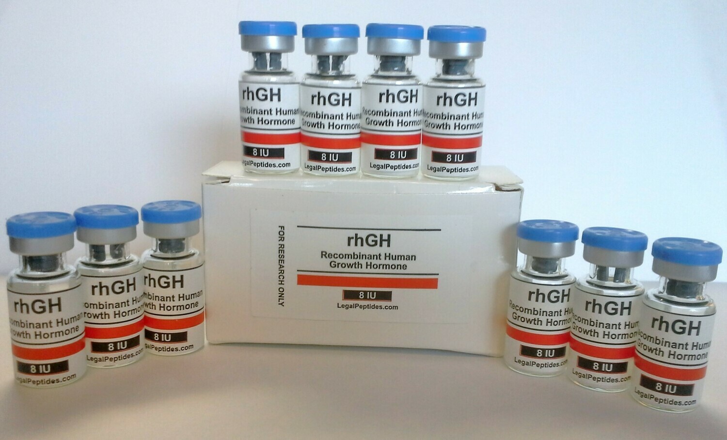 rhGH Recombinant Human Growth Hormone( 10 vials )