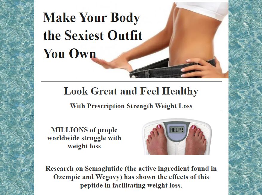 Semaglutide Injections (Active Ingredient In Ozempic*)