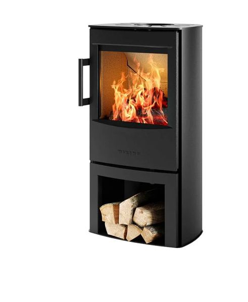 Wiking Mini 4 ze schowkiem na drewno – Automatic 3-7 kW
