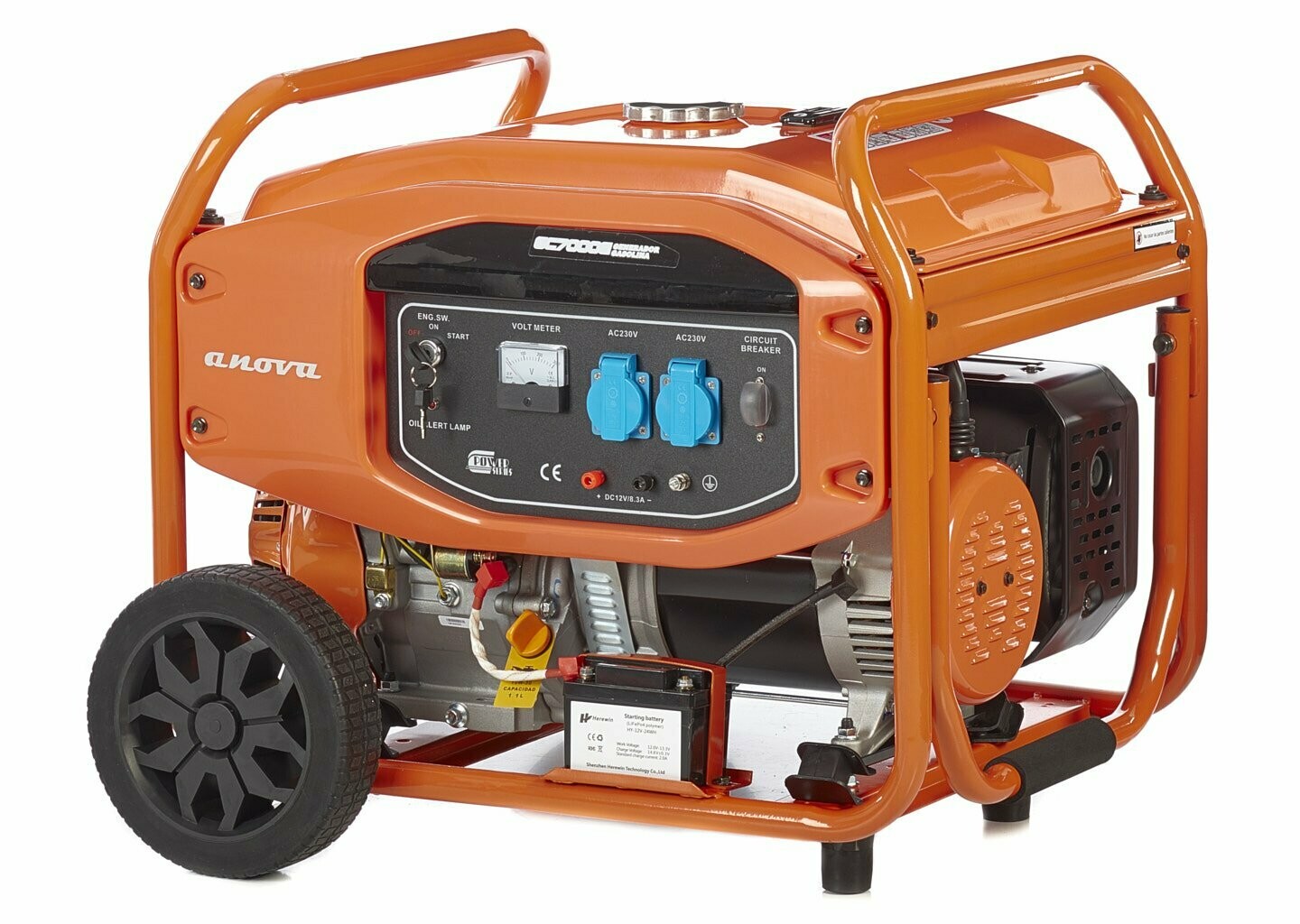 GENERADOR MONOFASICO ANOVA  GC7000E