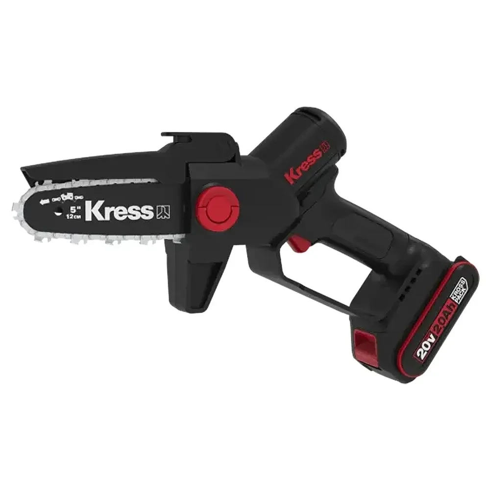 MINIMOTOSIERRA BATERIA KRESS 12cm SIN ESCOBILLAS (SOLO HERRAMIENTA)