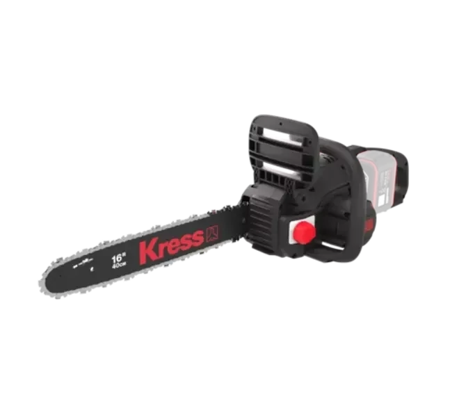 MOTOSIERRA BATERIA KRESS  40CM 40V + 2 BATERIAS 20V 4AH + CARGADOR DOBLE 4AH