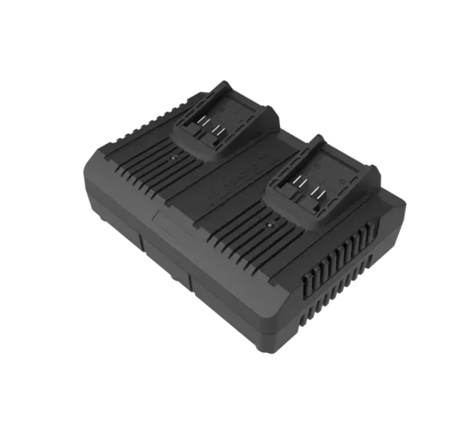 CARGADOR BATERIAS KRESS DOBLE 20V 4AH