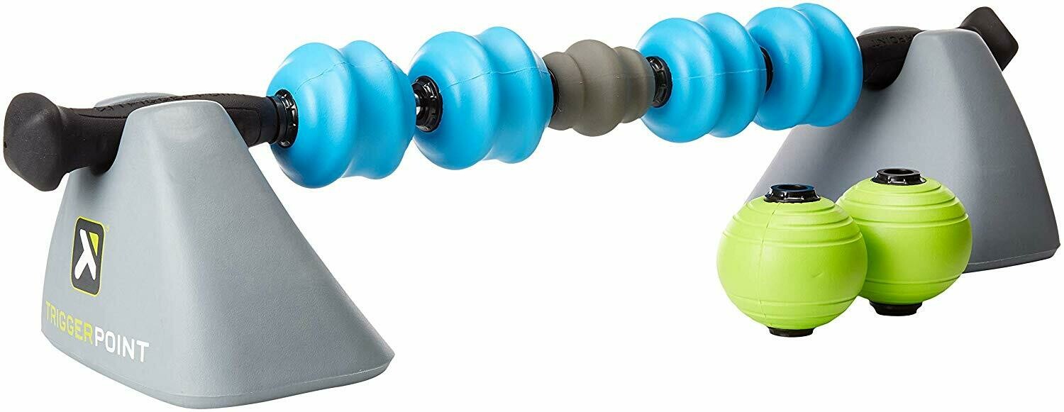 TriggerPoint STK Fusion Recovery System Handheld Massage Stick and Stands