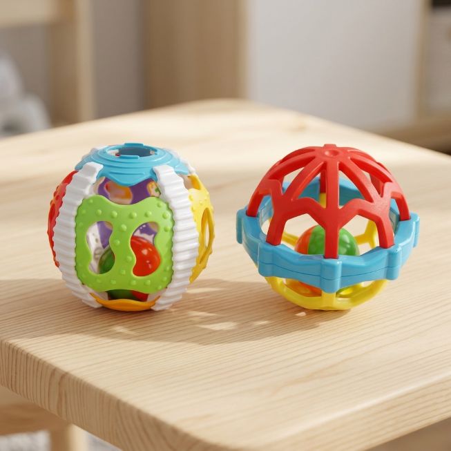 Baby Sensorik Bälle, 2er Set