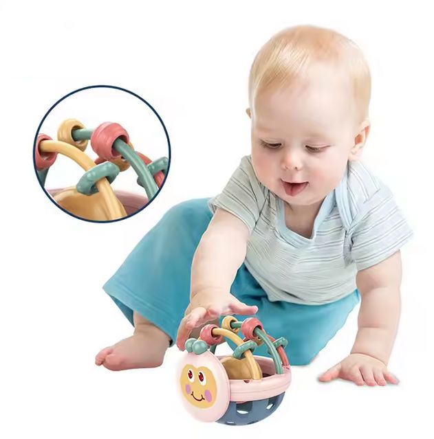 Baby Rassel mit Bienendesign, Lernspielzeug