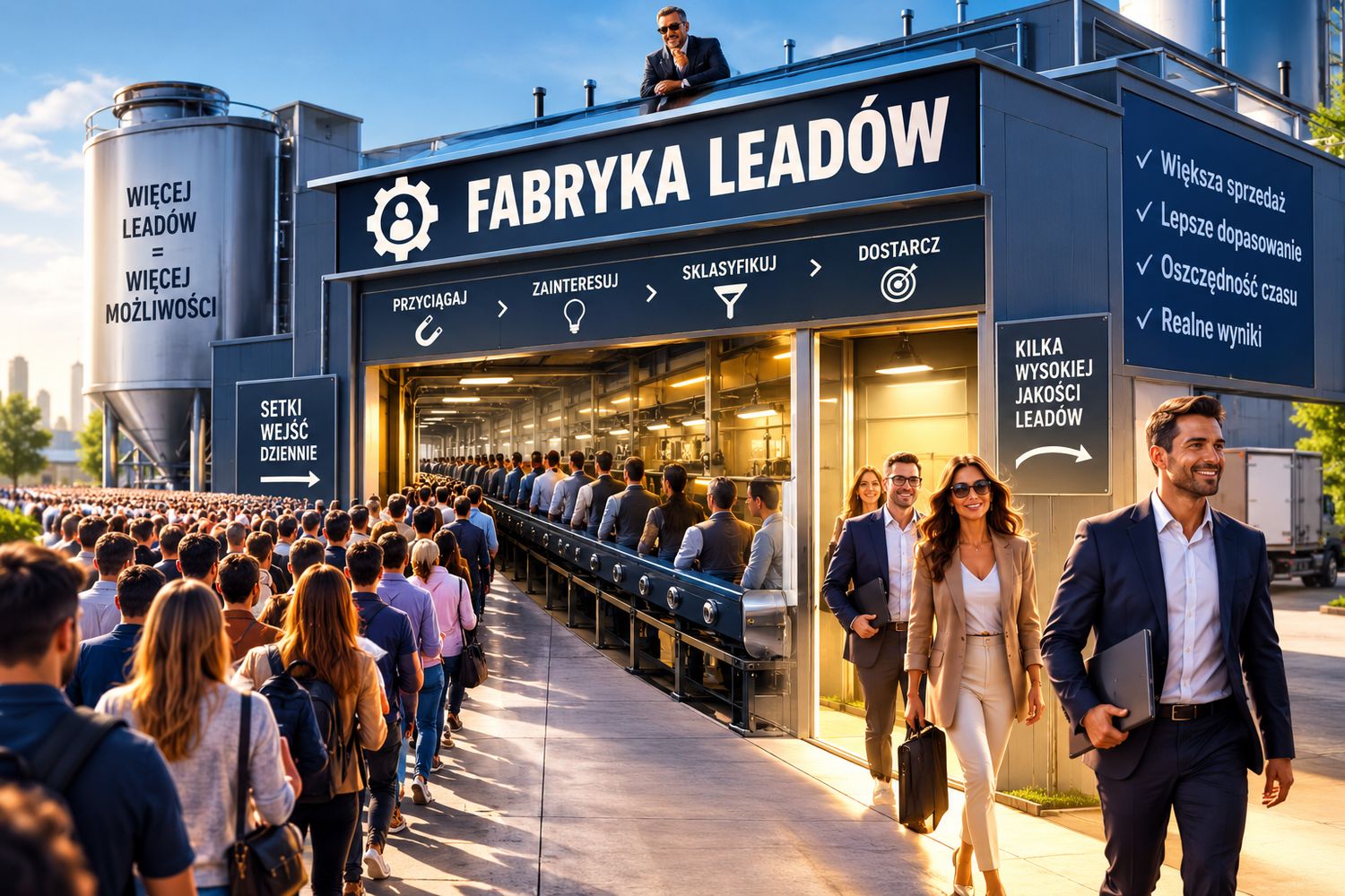 AI W PROCESIE SPRZEDAŻY - Cz. I Fabryka Leadów
