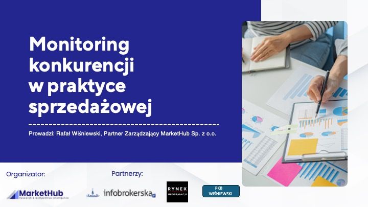 Webinar. Monitoring konkurencji w praktyce sprzedażowej.