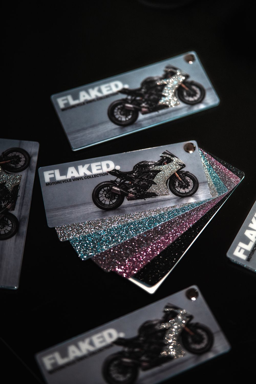 FLAKED vinyl swatchbook