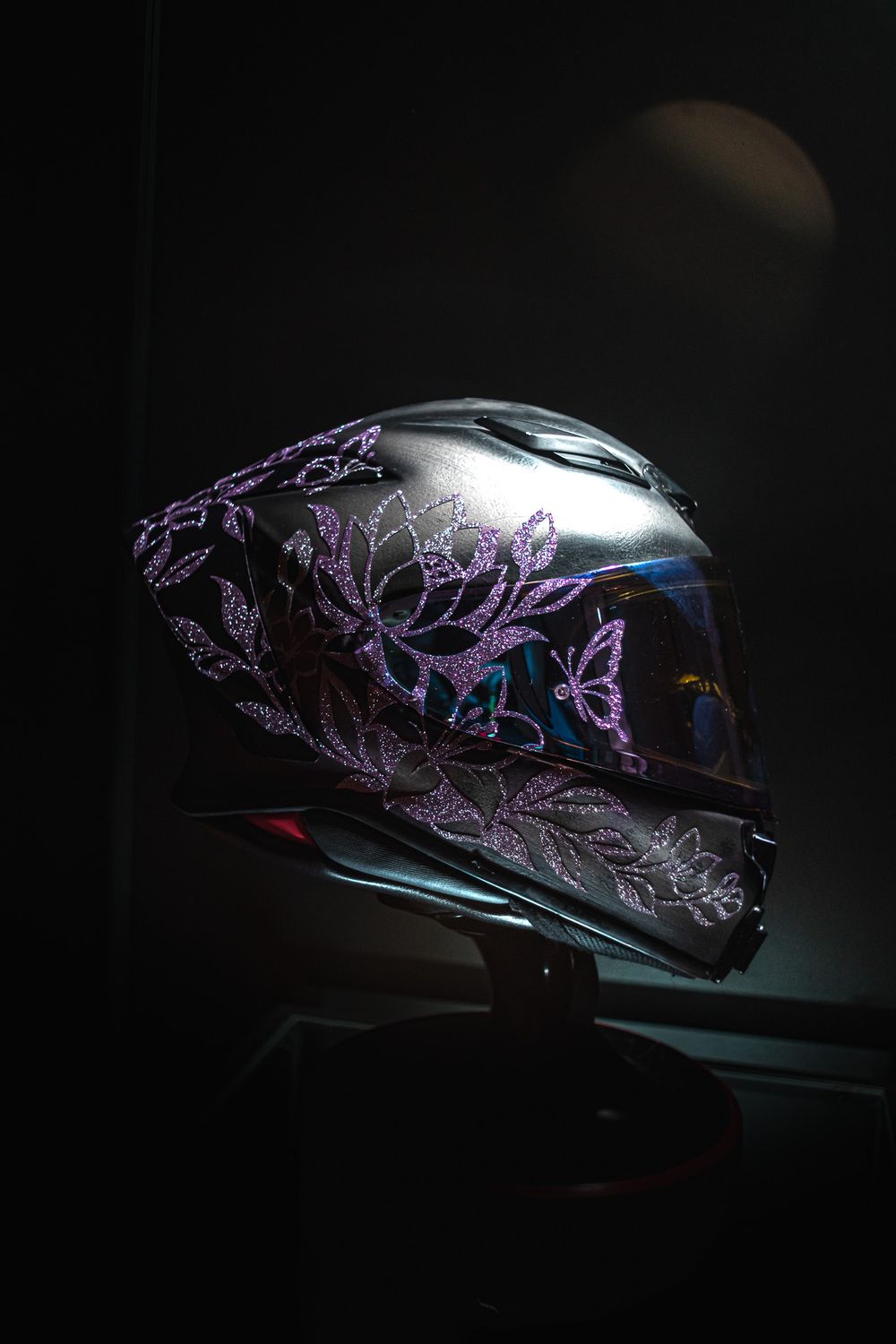 MOONBLOOM SPARKLE HELMET DECAL