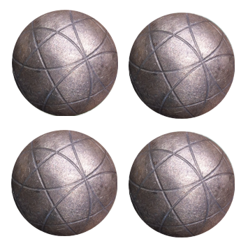Used Metallic Bocce Set