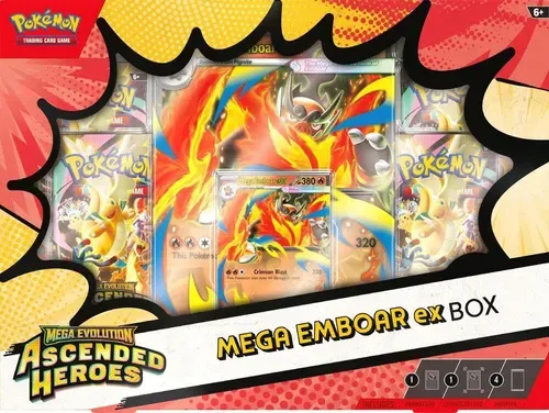 Ascended Heroes EX Box MEGA ENBOAR