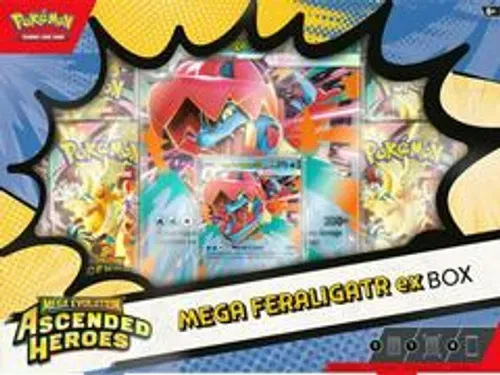 Ascended Heroes EX Box MEGA FERALIGATR