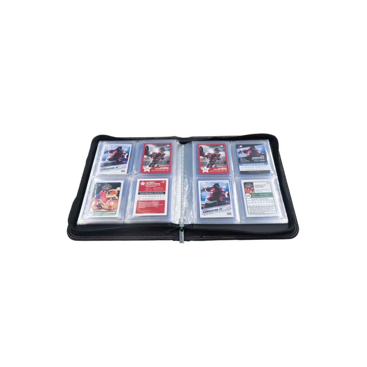 4-Pocket Toploader Zippered Premium PRO-Binder