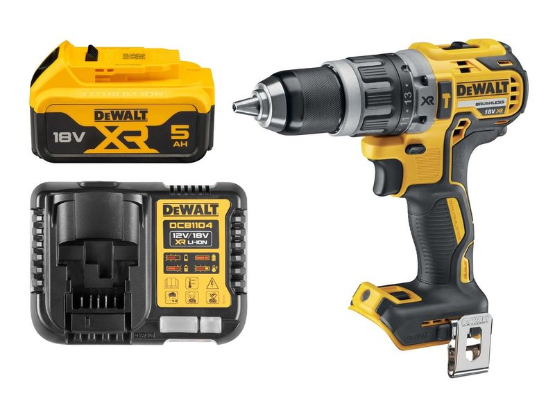 Dewalt Wiertarko-wkrętarka 18V 70Nm DCD796 5Ah DCB1104