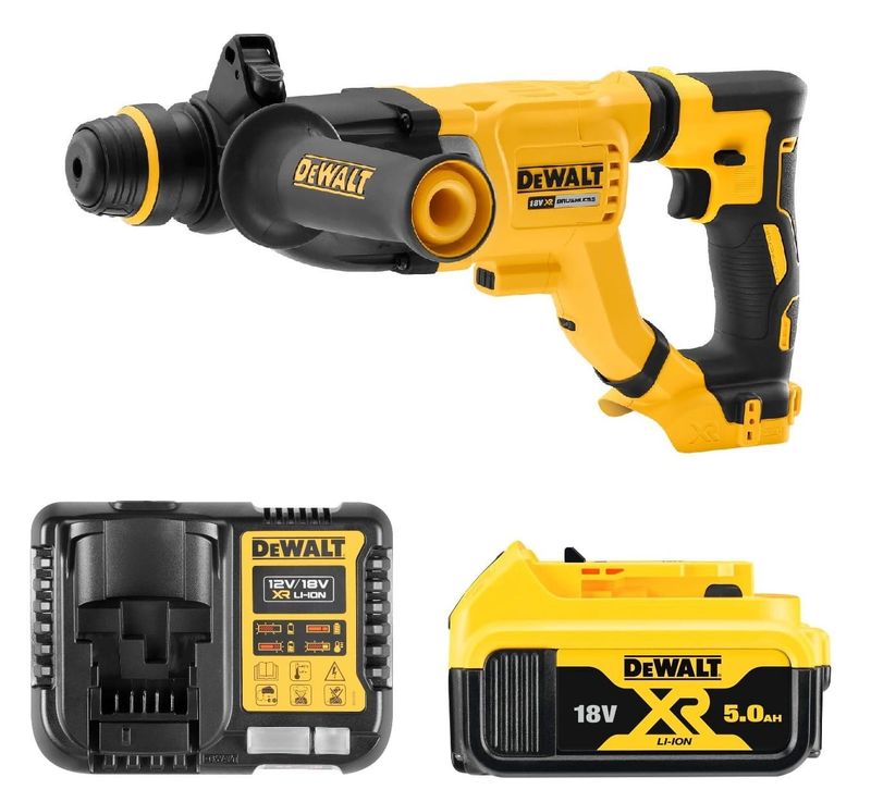 Młotowiertarka Dewalt 18V 3J DCH263N SDS akumulator 5Ah DCB1104