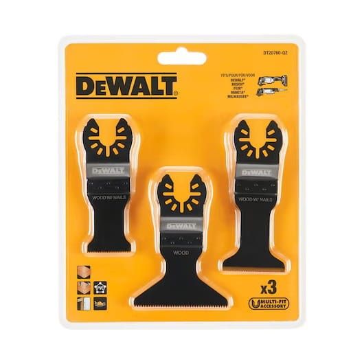 DeWalt Brzeszczoty do narzędzia wielofynkcyjengo x3szt DT20760