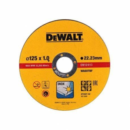 DeWalt Tarcza tnąca 125x1x22mm DT43972
